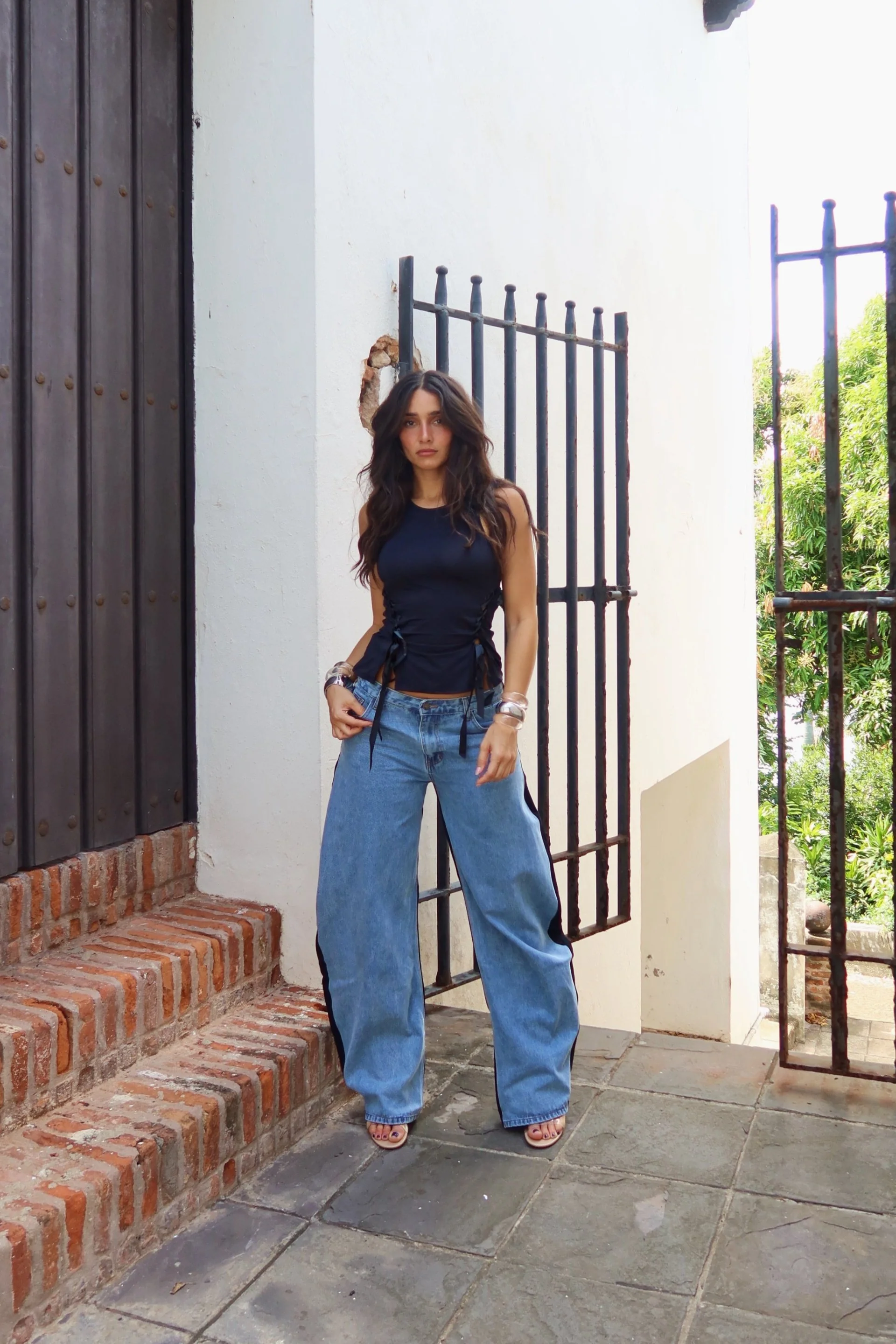 SPLIT COLOR JEAN